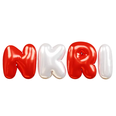 NKRI  3D Icon