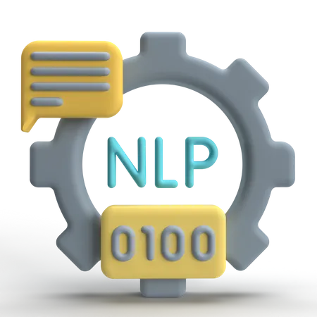 NLP  3D Icon