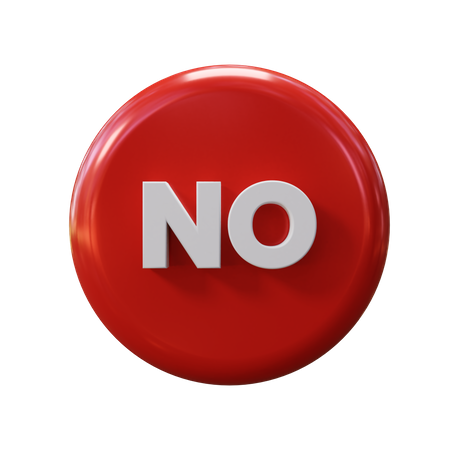 No  3D Icon