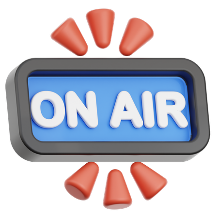 No ar  3D Icon