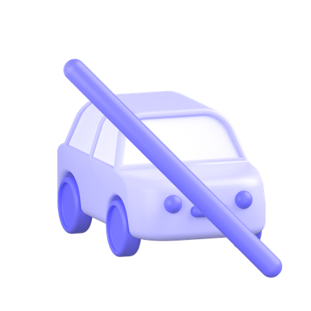 No Caravoid Travelling  3D Icon