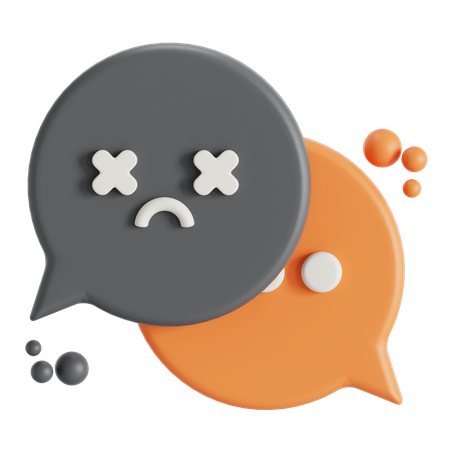 No chats  3D Icon
