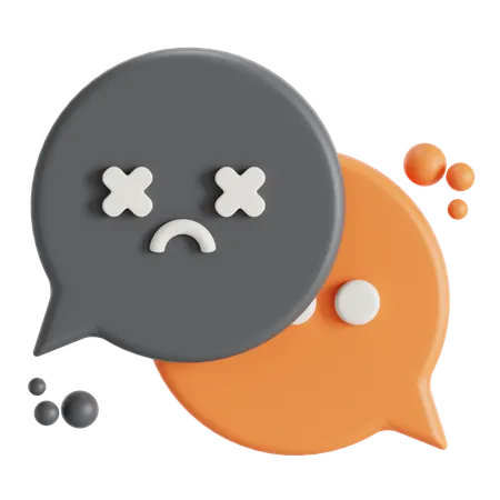 No chats  3D Icon
