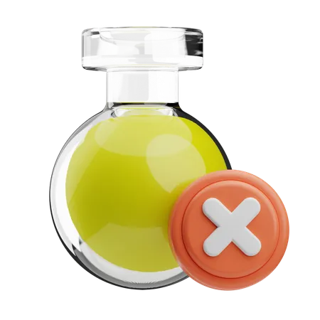 No chemical Skincare  3D Icon