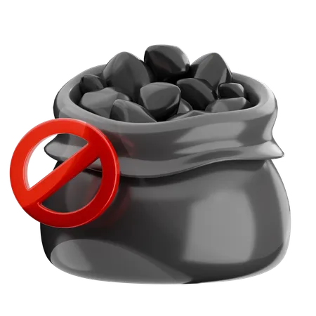 No Coal  3D Icon