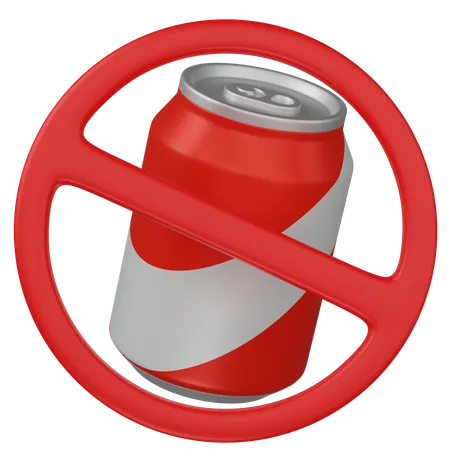 No coke  3D Icon