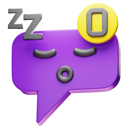 No Comment  3D Icon