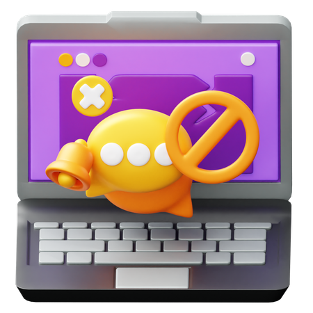 No Comment  3D Icon