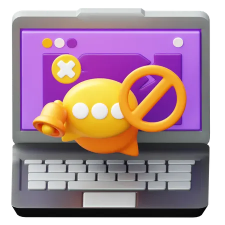No Comment  3D Icon