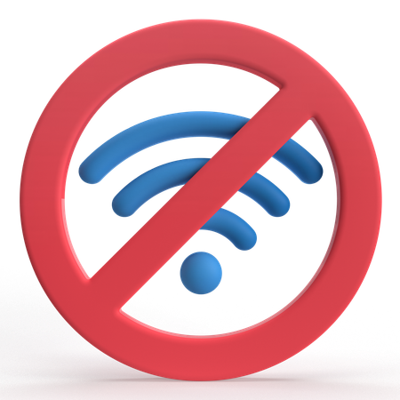No Connection  3D Icon
