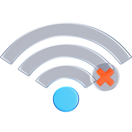 No Connection  3D Icon