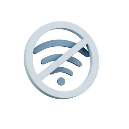 No Connection  3D Icon