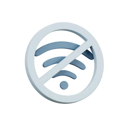 No Connection  3D Icon