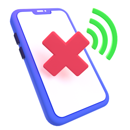 No Connection  3D Icon