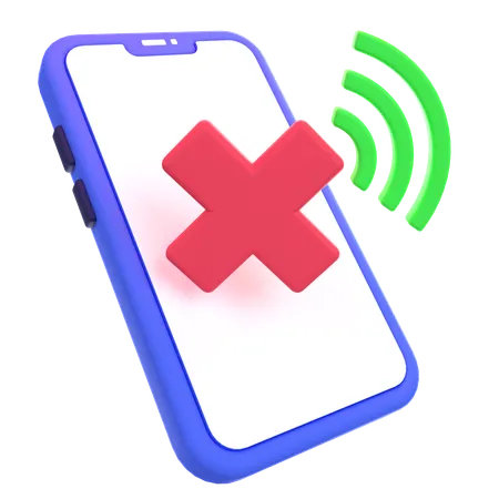 No Connection  3D Icon