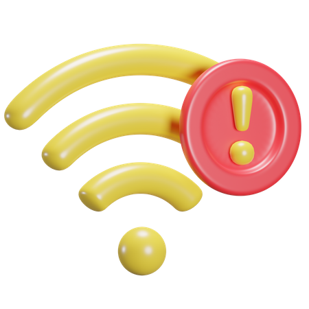 No Connection  3D Icon