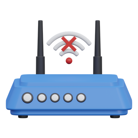 No Connection  3D Icon