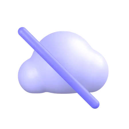 No-connection 3D Icon