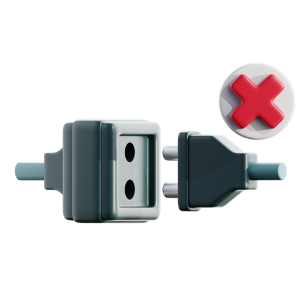 No Connection  3D Icon