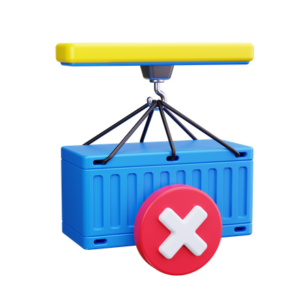 No Container  3D Icon