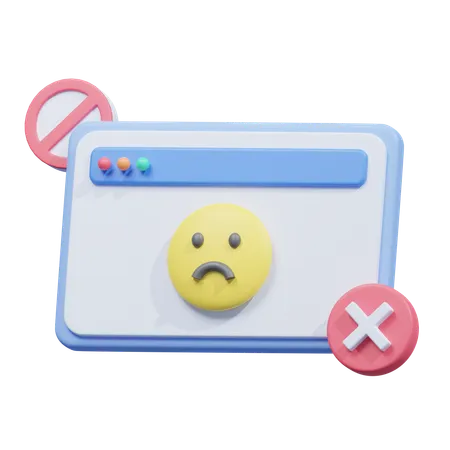 No content (general)  3D Icon