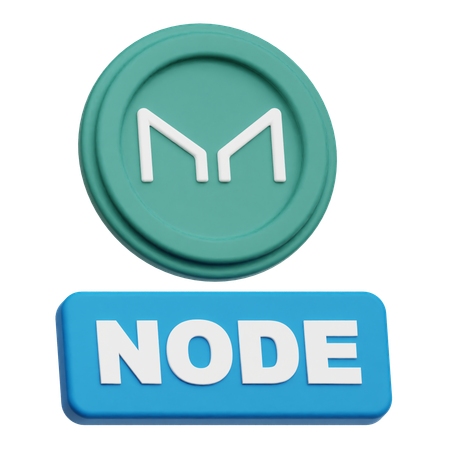Nó de moeda do fabricante  3D Icon