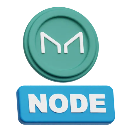 Nó de moeda do fabricante  3D Icon
