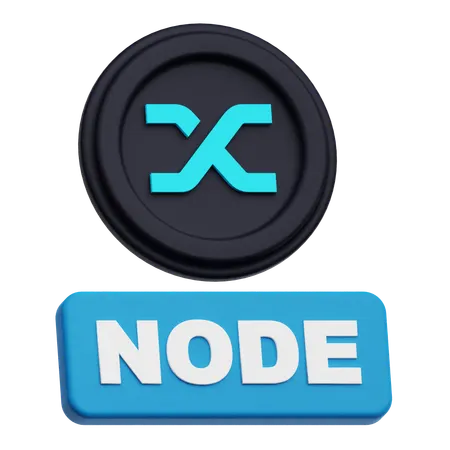 Nó de moeda synthetix  3D Icon