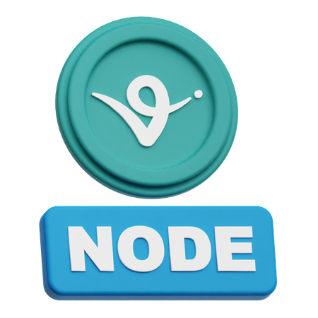 Nó de protocolo virtual  3D Icon