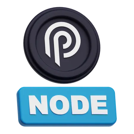 Nó de rede python  3D Icon