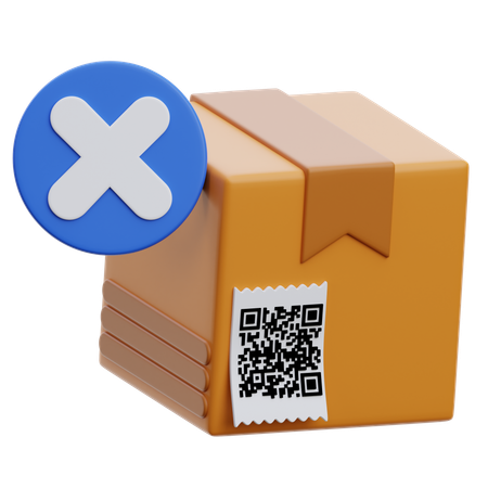 No Delivery  3D Icon