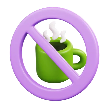 No Drink  3D Icon