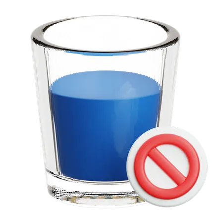 No Drink  3D Icon