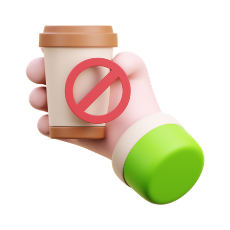 No Drink  3D Icon