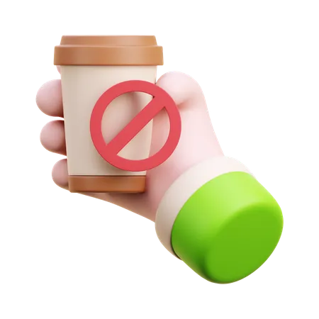 No Drink  3D Icon