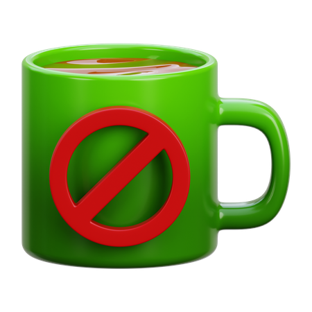 No drink  3D Icon