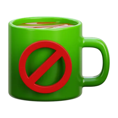 No drink  3D Icon