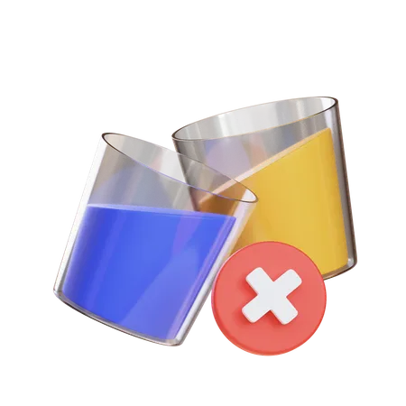 No Drink  3D Icon