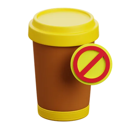 No Drink  3D Icon