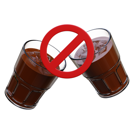 No Drink  3D Icon