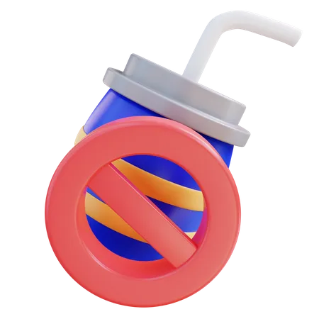 No Drink  3D Icon