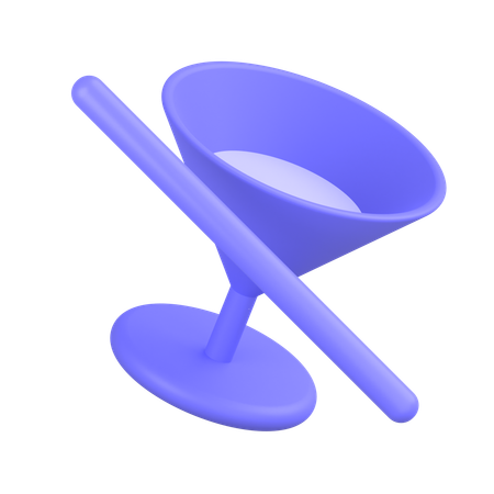 No Drink  3D Icon