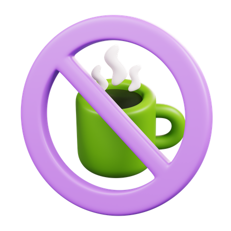 No Drink  3D Icon