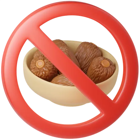 No Eat  3D Icon