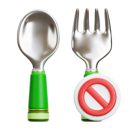 No Eat  3D Icon