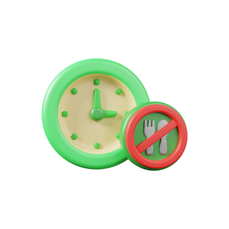 No Eat  3D Icon