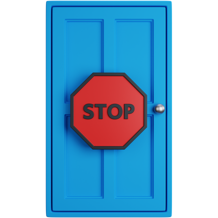 No Entry  3D Icon