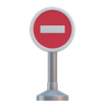 no entry sign graphics