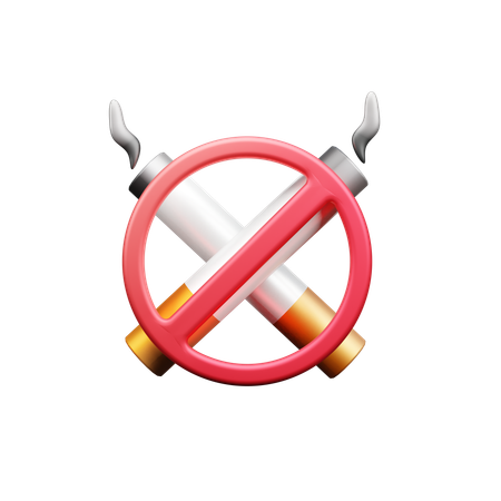 No fumar  3D Icon