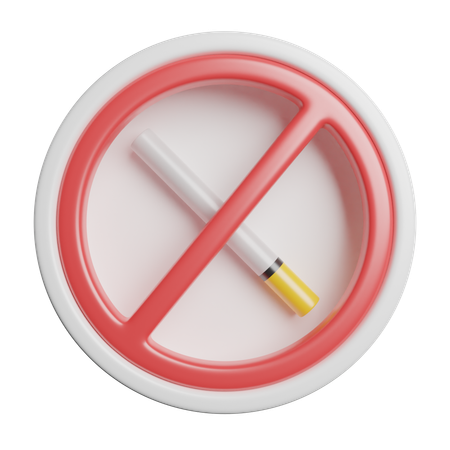 No Fumar  3D Icon